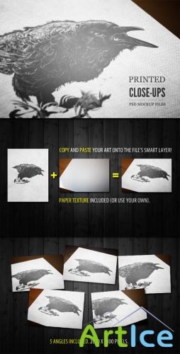 WeGraphics - Printed Close Ups