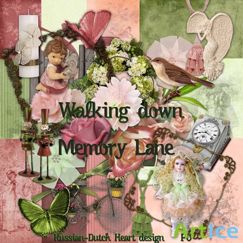Scrap Set - Walking down Memory Lane