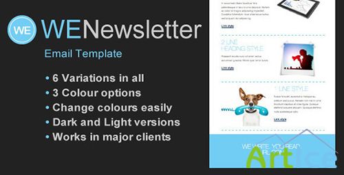 ThemeForest - WE Email Newsletter Template