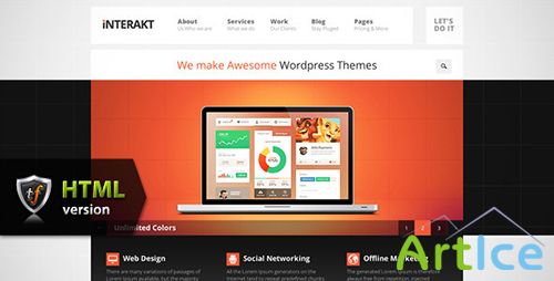 ThemeForest - Interakt Agency - Responsive HTML Theme