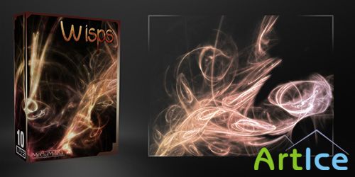 Wisps Pack - 10 Images Abstract Backgrounds
