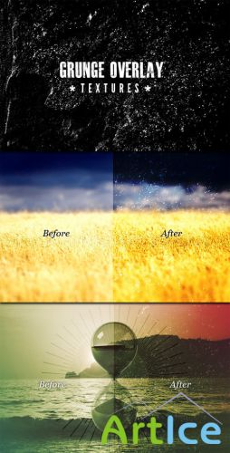 WeGraphics - Grunge Overlay Textures