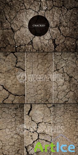 WeGraphics - Cracked Ground Textures
