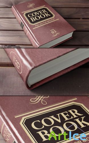 Pixeden - Psd Hardback Book Mockup Template