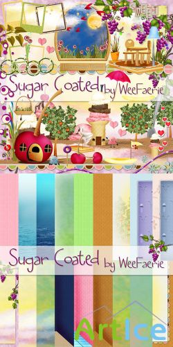 Scrap Set - Sugar Coated PNG and JPG Files