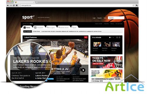 Gavick - Sporter v2.12 - Premium Joomla 2.5 Template