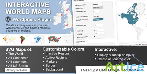 CodeCanyon - Interactive World Maps