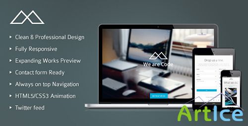 ThemeForest - HALFCREATIVE - Responsive One Page HTML Template - RIP