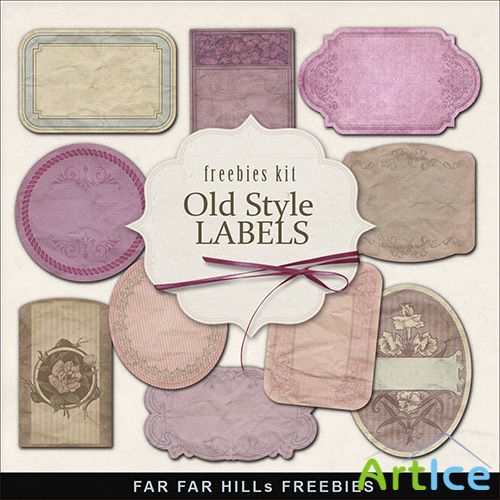 Scrap-kit - Old Style Labels 2013 - 2