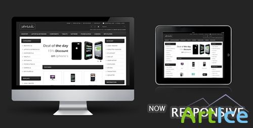 ThemeForest - Streak Responsive OpenCart Theme
