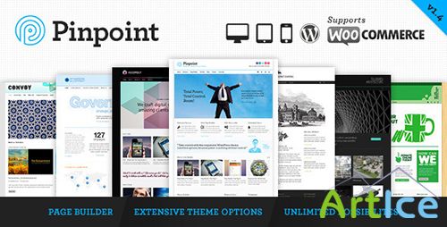 ThemeForest - Pinpoint v1.2 - Responsive Multi-Purpose WP Theme