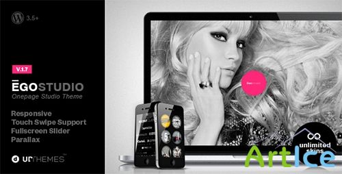 ThemeForest - Ego v1.4 - Onepage Parallax Responsive WordPress Theme - FULL