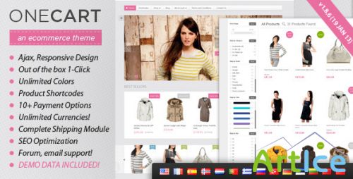 OneCart v1.8.7 - Ajax Responsive E-Commerce WordPress Theme - ThemeForest