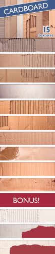 Designtnt - Cardboard Textures Set 1