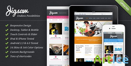 ThemeForest - Jigsaw v1.2.9 - Responsive WordPress Theme