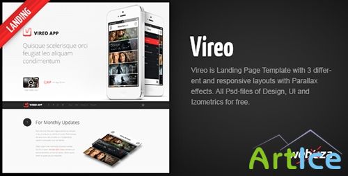 ThemeForest - Vireo - Ultra Responsive App Landing Page - RIP