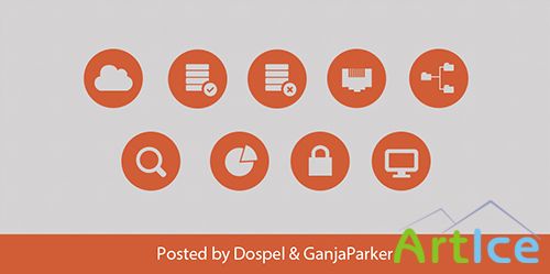 PSD Icons - Beautiful Minimal Hosting