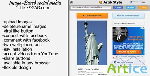CodeCanyon - Image-Based social media