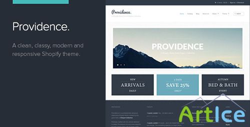 ThemeForest - Providence v2.01 - Shopify Theme