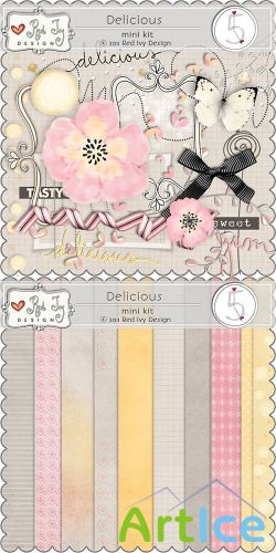 Scrap Set - Delicious PNG and JPG Files