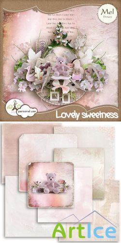 Scrap Set - Lovely Sweetness PNG and JPG Files