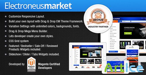 ThemeForest - Gala Electronues Market Responsive Theme v1.0.5 (revision 335)