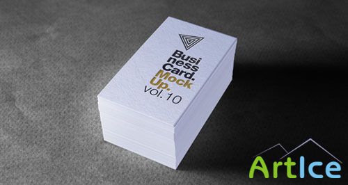 Pixeden - Psd Business Card Mock-Up Vol10