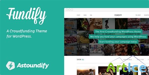 ThemeForest - Fundify v1.1 - Crowdfunding WordPress Theme