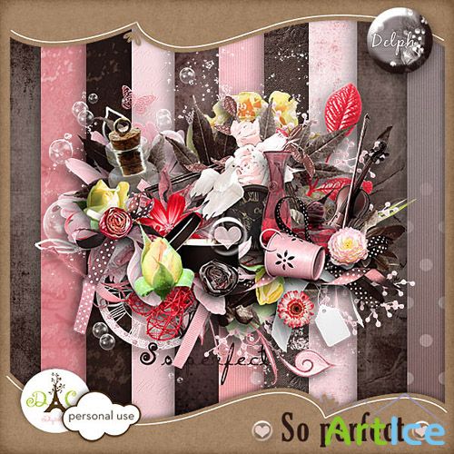 Scrap Set - So Perfect PNG and JPG Files