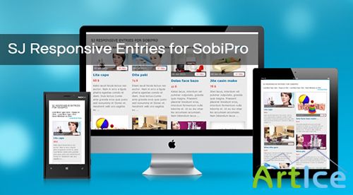 SmartAddons - SJ Responsive Entries for SobiPro - Joomla! 2.5 Module