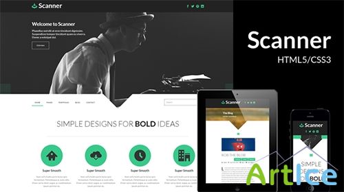 Mojo-Themes - Scanner - Premium HTML5/CSS3 Template - RIP