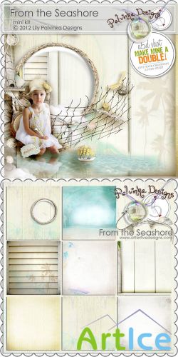 Scrap Set - From the Seashore PNG and JPG Files