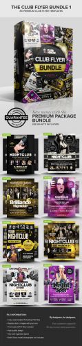 The Club Flyer Bundle 1