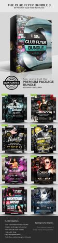 The Club Flyer Bundle 3