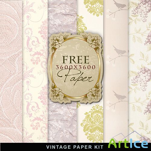 Textures - Old Vintage Backgrounds #149