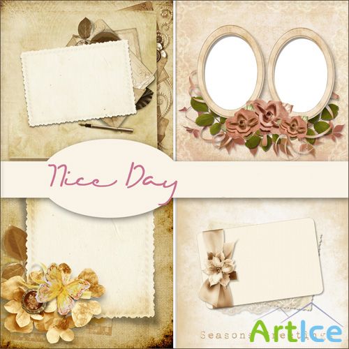 Scrap Set - Nice Day PNG Files