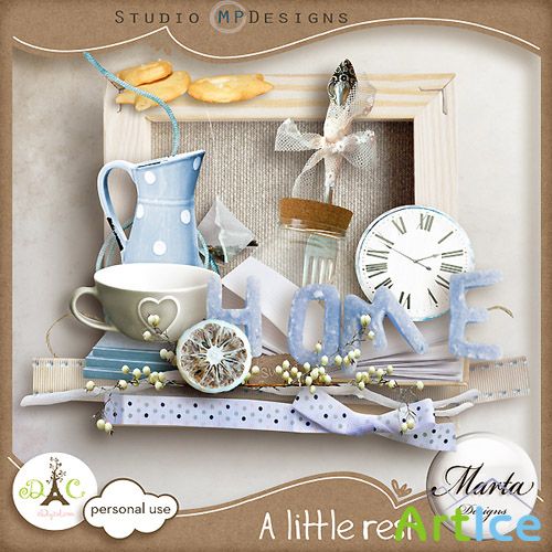 Scrap Set - A Little Rest