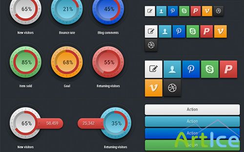 WrapBootstrap - Aro Bootstrap Components