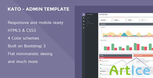 ThemeForest - Kato - Responsive Admin Template - RIP