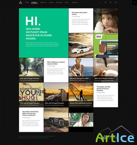 JoomlArt - JA Fixel for Joomla 2.5 & 3.1