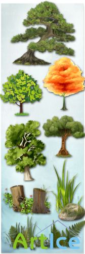 Trees PNG Files