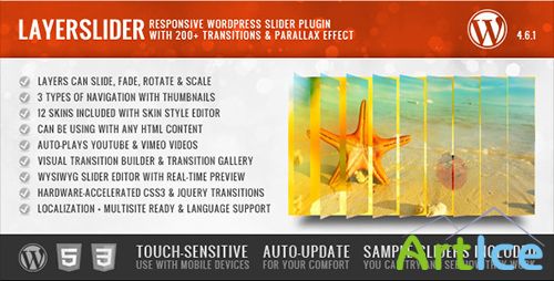 CodeCanyon - LayerSlider v4.6.1 Responsive WordPress Slider Plugin