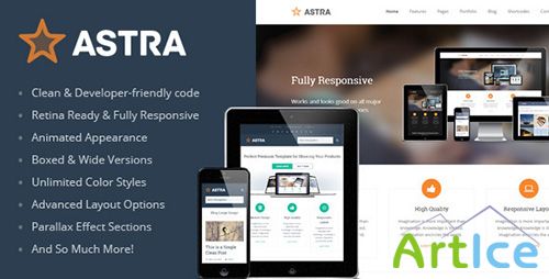 ThemeForest - Astra - Responsive Multi-Purpose HTML Template - RIP