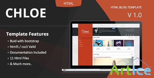 ThemeForest - Chloe - Premium HTML5 Template - RIP