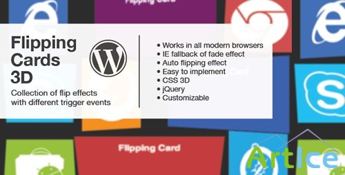 CodeCanyon - Flipping Cards 3D v1.8 - Wordpress