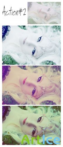Colourful Photoshop Actions Pack #1