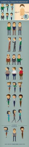 Designtnt - Commercial Characters Creation Kit