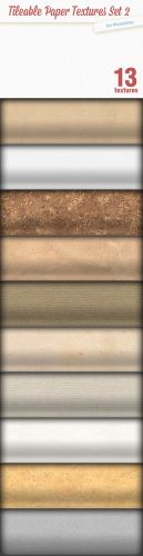 13 Tileable Paper Textures