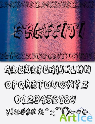 Graffiti Fonts Pack 1