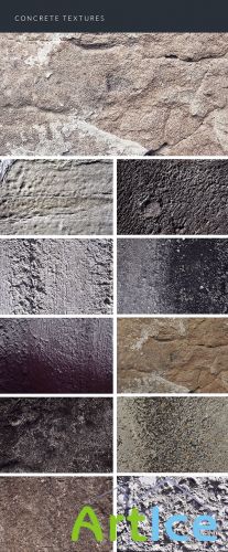 Concrete Textures Set